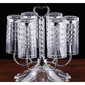 Mua GIÁ ÚP CỐC ĐỂ BÀN INOX CAO CẤP CHÂN PHA LÊ HOA  SANG TRỌNG -  ANTH342