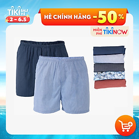 Combo 2 quần đùi nam Cotton mặc nhà thoải mái thoáng mát JAMANO- MÀU NGẪU NHIÊN