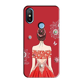 ỐP LƯNG IN ĐÍNH ĐÁ DÀNH CHO XIAOMI MI A2