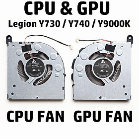 Quạt Tản Nhiệt Thay Thế Cho Máy Tính Xách Tay Lenovo Legion Y730 / Y740 / Y9000K (2019) Quạt Làm Mát CPU & GPU