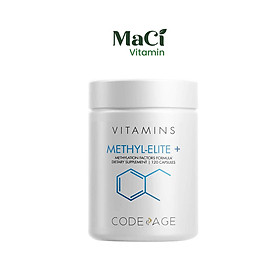 Bổ não Codeage Methyl Elite Hỗ trợ ngủ ngon Tăng tập trung Giảm stress 120 viên