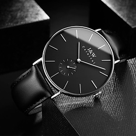 Đồng Hồ Nam I&W Carnival 8848G Chính Hãng Full Box Chống Nước Kính Chống Xước Dây Da Cao Cấp BH24T (Máy Pin-Quartz)