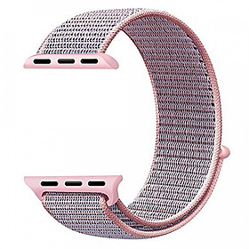 Mua Dây Đeo Cho Apple Watch Nylon Sport Loop Màu Hồng Nhạt 30-40mm