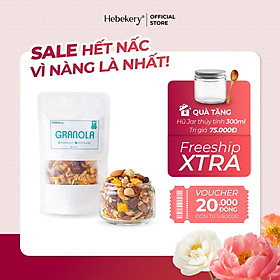 Granola Nhiều Hạt HeBe Không Đường Ăn Kiêng - Ngũ Cốc Giảm Cân Tự Nhiên