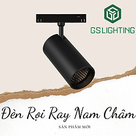 Đèn ray nam châm Spotlight thông minh 12W/20W , Điều chỉnh độ sáng (Dimmable), Điều khiển qua App điện thoại và Remote