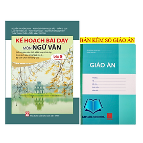 Hình ảnh Sách - Kế Hoạch Bài Dạy Môn Ngữ Văn Lớp 6 Tập 1 (Bộ Chân Trời Sáng Tạo)