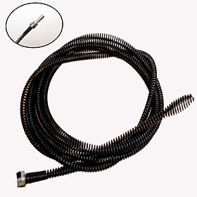 Mua Dây thông tắc cống Ф10  dây thông nghẹt cống dùng cho máy khoan dài 5m dây lò xo + 1 đầu kết nối máy khoan