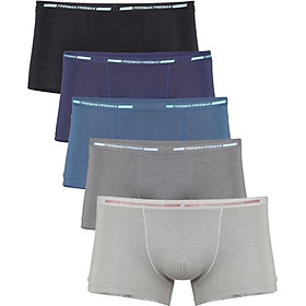 Combo 5 Quần Lót Boxer Nam Freeman 6517-CB5-M (Size