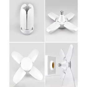 Mua Bóng Đèn Led Mini Hình Quạt 4 Cánh 5 Bóng 28W Ánh Sáng Trắng