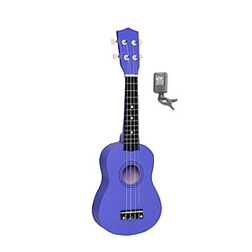 Đàn Ukulele Soprano Woim 35A15 tặng kèm máy lên dây điện tử