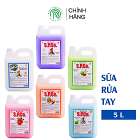 Sữa Rửa tay S.P.Ca 5 Lít - Dâu