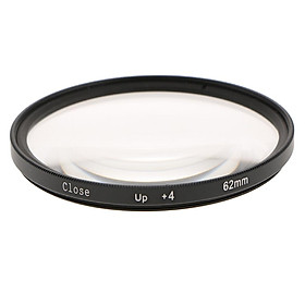 +4 62mm Close Up Filter for Pentax Camera Lens Accessory