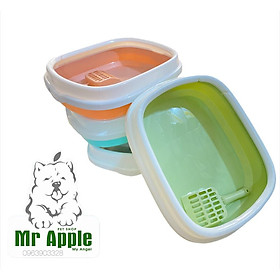 KHAY DỌN VỆ SINH TO CHO MÈO TẶNG KÈM XẺNG XÚC