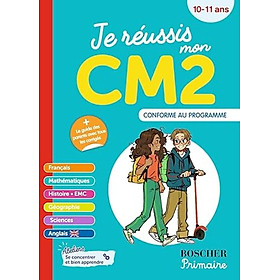 Sách học tiếng Pháp JE REUSSIS MON CM2 N.E.