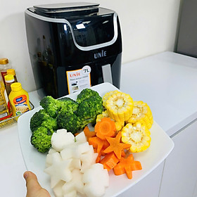 Mua  Hàng chính hãng  Nồi chiên hơi nước Unie Steam US6800 - Dung tích 7L chiên- hấp thả ga cho cả gia đình
