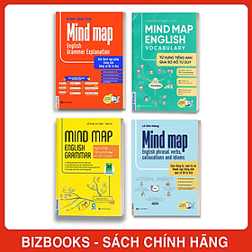 Sách - mindmap english tự học tiếng anh cho người mới bắt đầu mcbooks lẻ cuốn tùy chọn