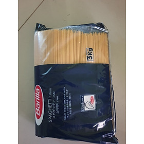 Mỳ Barilla Sợi Hình Ống túi nilon cỡ số 5 Spaghetti - 3kg