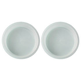 2x  Station Tray  Bowls Dish Feeder for Cockatiel/Parakeet