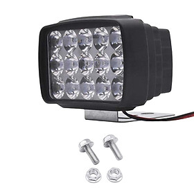 15 LEDs Motorcycle Modification Headlight Waterproof Fast Start Replacement