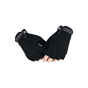 1 Đôi Găng Tay Chiến Thuật Hở Ngón (2 Chiếc) (Size L)