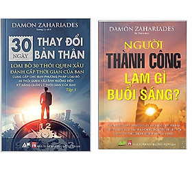 Nơi bán Combo 30 Ngày Thay Đổi Bản Thân - Loại Bỏ 30 Thói Quen Xấu Đánh Cắp Thời Gian Của Bạn - Tập 1+Người Thành Công Làm Gì Buổi Sáng - Giá Từ -1đ