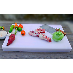 Mua Thớt nhựa nhà hàng  khách sạn kích thước 40x40x5cm  hàng việt nam chất liệu PE cao cấp