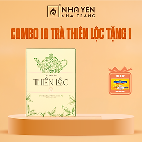 COMBO 10 TẶNG 1 Trà Thiên Lộc - Nhà Yến Nha Trang - Hộp 20 Gói - Hàng