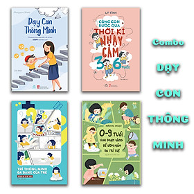 Sách combo Dạy con thông minh (4 quyển) - Ehomebooks