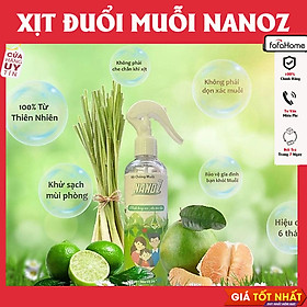 Mua Xịt Đuổi Muỗi Nanoz Dùng Trên Da An Toàn Với Trẻ Nhỏ