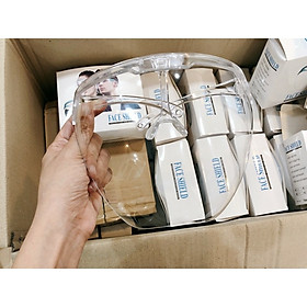 Kính bảo hộ chống giọt bắn, chống bụi che hết khuôn mặt bảo vệ mắt toàn diện .