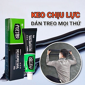 Keo Siêu Dính Nhật Bản No More Nail, Keo Dán Đa Năng Xanh Đen Siêu Chắc Chắn Tuýp Inox Lớn Dán Mọi Bề Mặt - Hàng Chính Hãng