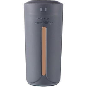 Ultrasonic Mini Air Humidifier With 7 Colour Changing Lamp K6060-1 Grey