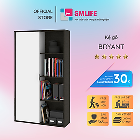 Giá đỡ sách trang trí phòng khách hiện đại SMLIFE Bryant