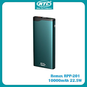 Mua Pin sạc dự phòng Remax RPP-201 10000mAh sạc nhanh QC3.0 max 22.5W  Type-C PD 18W - Hàng Chính Hãng