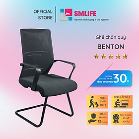 Ghế chân quỳ lưng trung bọc lưới SMLIFE Benton