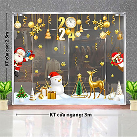 Mua Decal trang trí NOEL 2024 combo số 86