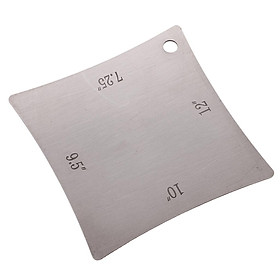 Guitar Radius Gauges for Measuring Fingerboard Nut Saddle Radius 7.25"-12"