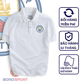 Áo Polo Boro Sport Chất Liệu Vải Poly Thái Giữ Form Thiết Kế Thời Trang Năng Động Manchester City