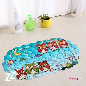 Mua Combo 5 thảm nhà tắm vỏ sò chống trơn ( giao màu ngẫu nhiên )