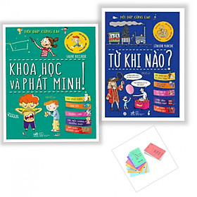 Combo Hỏi Đáp Cùng Em! - Khoa Học Và Phát Minh + Từ Khi Nào? - ( Tặng Kèm Postcard GeenLife AHA)