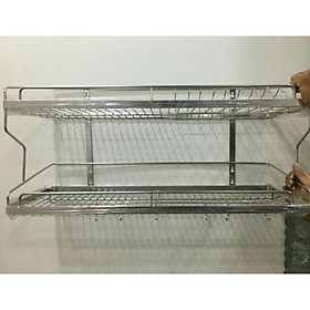 Kệ chén treo inox đặc 304 cao cấp đủ size