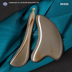 Combo Mát xa làm đẹp da bằng sừng Super VIP - Làm Mịn Da Mặt Và Toàn Thân/ giúp lưu thông khí huyết - MH899 - HAHANCO