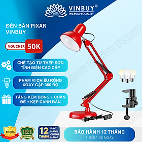 Hình ảnh Đèn Pixar, Đèn Bàn Học Chống Cận Thị, Đèn Làm Việc Để Bàn Bảo Vệ Mắt - Hàng Chính Hãng - VinBuy