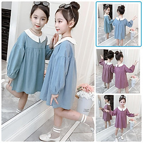 VL94Size110-160 (15-40kg)Đầm cho bé gái, kiểu dáng công chúaThời trang trẻ Em hàng quảng châu