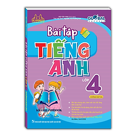 Hình ảnh Sách - GLOBAL SUCCESS - Bài tập tiếng anh lớp 4 (không đáp án)