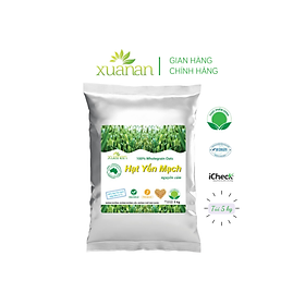 Hạt Yến Mạch Nguyên Cám Úc Xuân An [ko đường] Túi 5Kg (100% Australian Wholegrain Oats) (Giảm 30%)