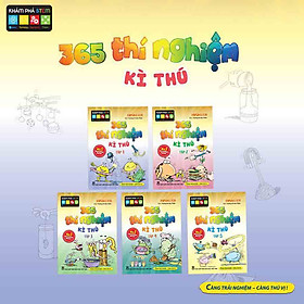 Sách Bộ 365 Thí Nghiệm Kỳ Thú (5 Cuốn)