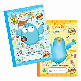 Combo 10 quyển Vở 4 ô ly Chicky TP016 - 80 trang