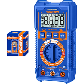 ĐỒNG HỒ VẠN NĂNG 600V-4000 SỐ ĐẾM WADFOW WDM2501 - HÀNG CHÍNH HÃNG