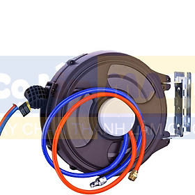 Mua Cuộn Dây Kép Hơi &  Nước Kết Hợp 9m | Cuộc Dây Tự Động Thu Gọn Chăm Sóc Xe